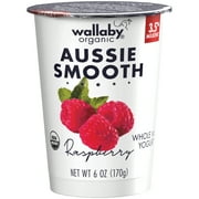 Wallaby Organic Aussie Smooth Raspberry Whole Milk Yogurt, 6 Oz.