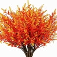 thumbnail image 4 of 8-Piece Premium Artificial Grass Autumn Colors Bouquet for Office, Bathroom, Bedroom, 4 of 6