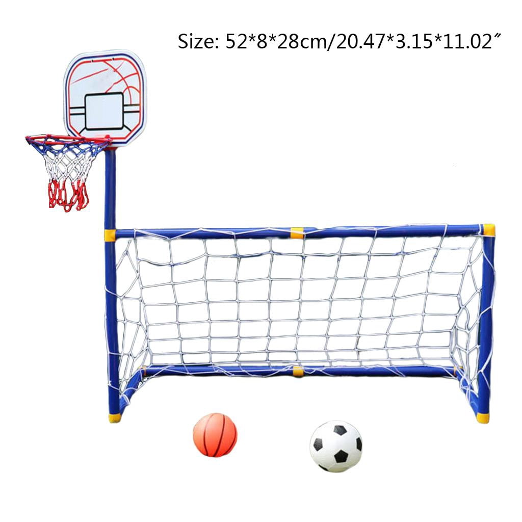 CEORPER Outdoor Basketball and Football combination is Convenient to Carry and Entertain