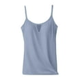 thumbnail image 3 of yunLCZ Square Neck Tank Top Women's Summer Tops 2025 Tank Top Yoga Gym Sleeveless Camisole Sexy Plus Size Underwear With Chest S 6XL Summer Sleeveless Tops, 3 of 4