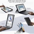 thumbnail image 4 of Funda con Teclado Magnético Desmontable para Samsung Galaxy Tab S10+ / S9+ / S9 FE+ 12.4", 4 of 7
