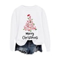thumbnail image 7 of Towmus Merry Christmas Sweatshirts for Women Casual Crew Neck Long Sleeve Xmas Tree Graphic Fall Pullover Tops, 7 of 7