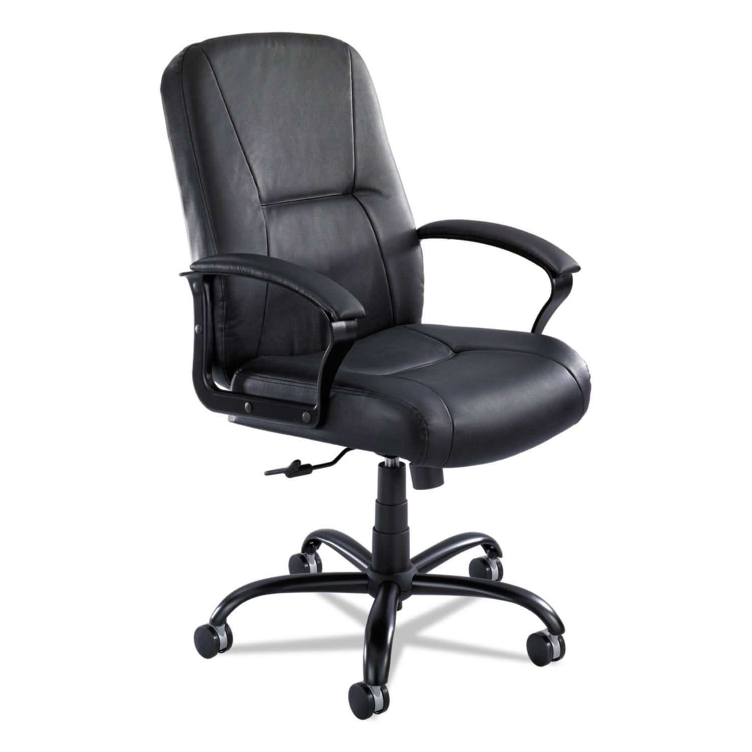 Safco Products Serenity Big And Tall High Back Leather Chair, Supports