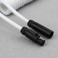 thumbnail image 3 of Mini XLR USB to Type-C Coiled Paracorded Cable for Mechanical Keyboard Braided USB Keyboard Cord, 3 of 5