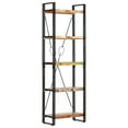 thumbnail image 1 of vidaXL 5-Tier Bookcase 60x30x180 cm Solid Reclaimed Wood, 1 of 4