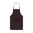 thumbnail image 3 of Apron Waterproof Work Apron Kitchen Western Food Waist Hanging Neck, 3 of 9