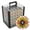 1000 ct. Acrylic, variant on Playzaic 1000-piece Aluminum Black Diamond Poker Chip Case - 14-gram Heavy Clay Composite Set