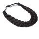 thumbnail image 1 of Banda para el cabello trenzada, 5 hebras, coletero, diadema elástica sintética gruesa clásica, accesorios de belleza para mujeres, B07, 1 of 4