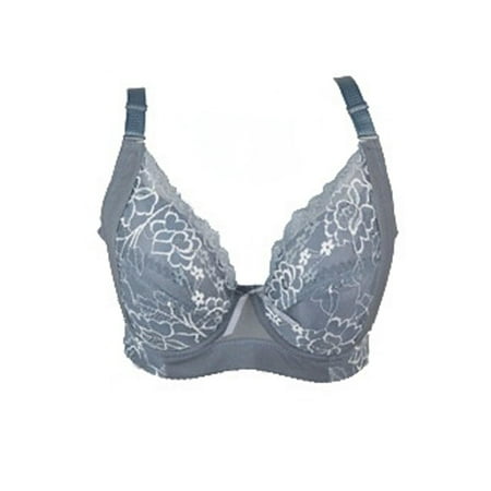 

Lionstill Women s Full Cup Plus Size Push Up Lace Bra CDE Cup