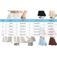 thumbnail image 2 of Women's Boho Flowy White Maxi Skirt Ruffle Elastic Waist Long Skirts, Casual High Waist Tiered Skirt for Women, 2 of 7