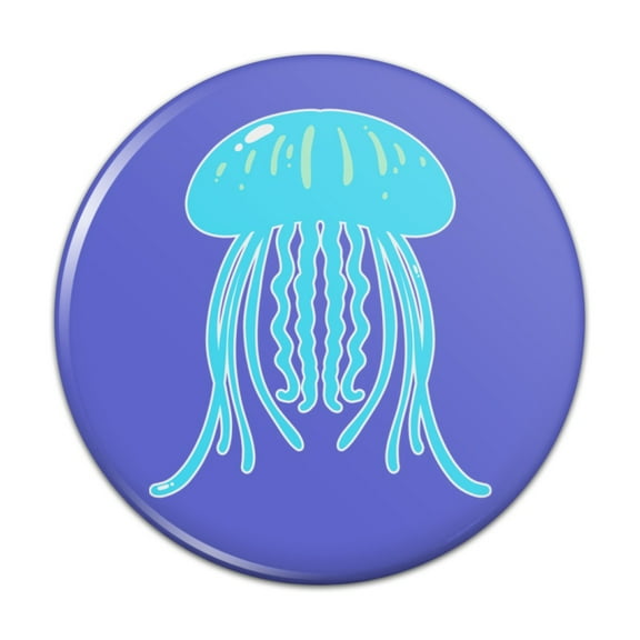Cute Jellyfish Tentacles Ocean Pinback Button Pin