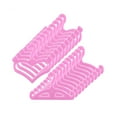 thumbnail image 1 of Perchas de plástico para ropa de muñecas Wosthever 20 unids/set seguras y no tóxicas, 1 of 6
