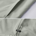 thumbnail image 5 of LYSMORA Mens Waterproof Hooded Rain Jacket Adjustable Cuff Hem Multi Zipper Pockets Lightweight Hiking Outdoor Windbreaker Coat, 5 of 8