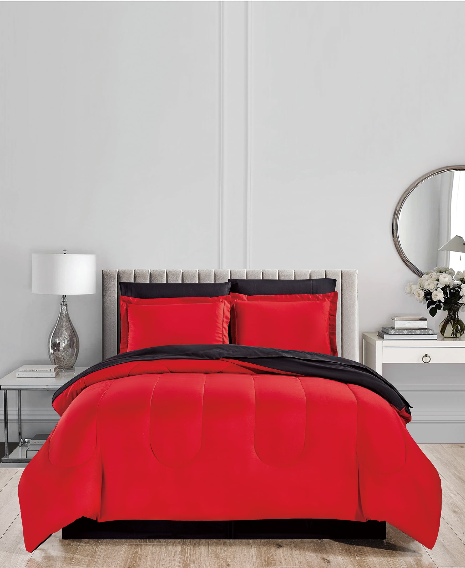 Manhattan Heights 8pcs. Complete Bed Set