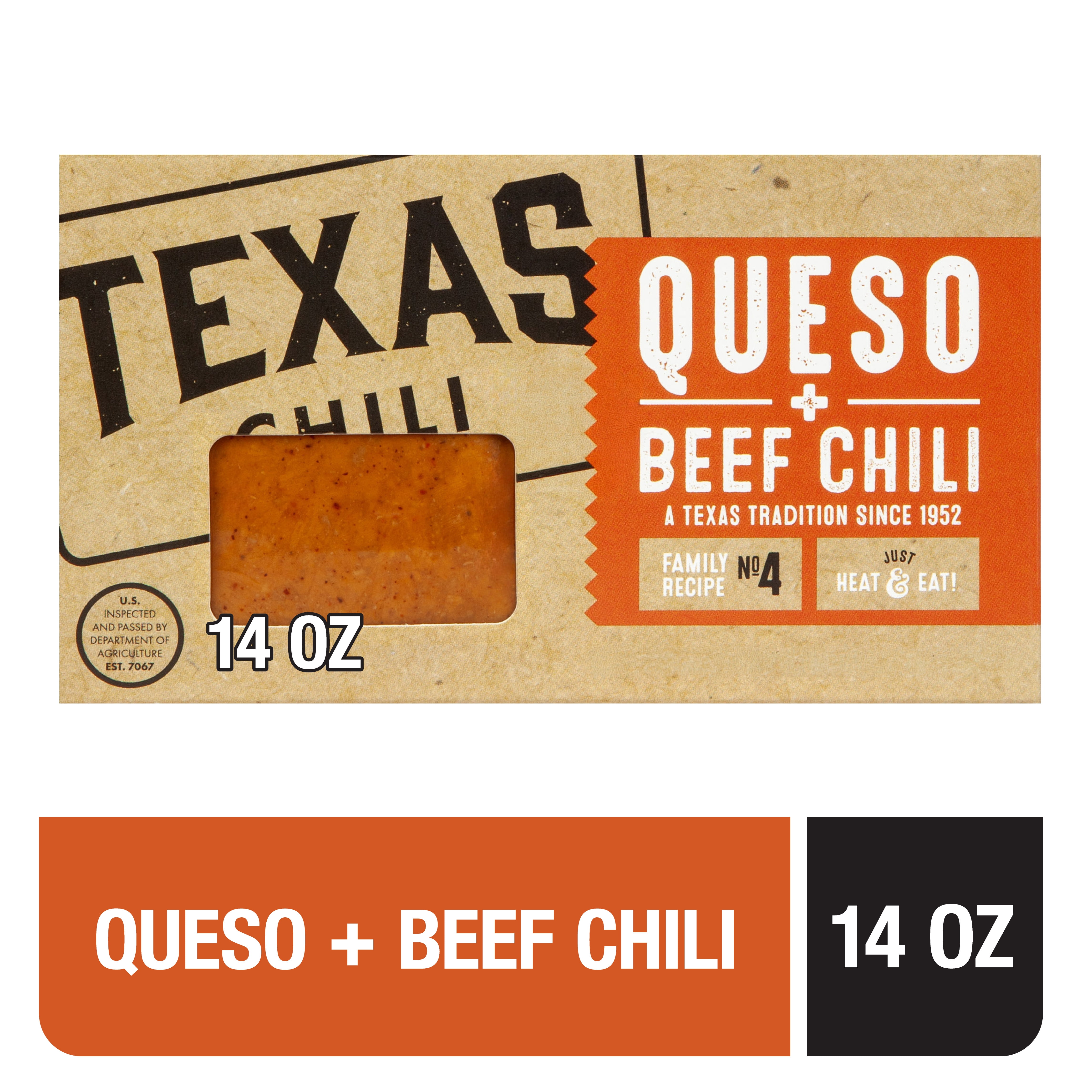 Texas Chili Company Chili & Premium Chile Con Queso 14 oz Refrigerated