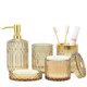 thumbnail image 1 of Juego de accesorios de baño Towoaafu Amber Glass, 5 piezas, 1 of 7