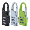 thumbnail image 1 of Travel Luggage Bag Lock Jewelry Boxes Tool Chests Code Lock Zipper Padlock, 1 of 4