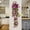 Purple-PP, variant on MMJ Artificial Flowers Wisteria Hanging Garland Silk Faux Vine Wedding Wall Home Decor 33.46in