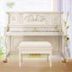 thumbnail image 5 of 4 piezas de ruedas de piano verticales de madera maciza con almohadillas de fieltro antideslizantes y antirruido, protectores para suelos de madera., 5 of 5