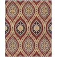 thumbnail image 1 of Yousafi Nargis Rust/Gold Rug, 8'0" x 9'11", 1 of 5