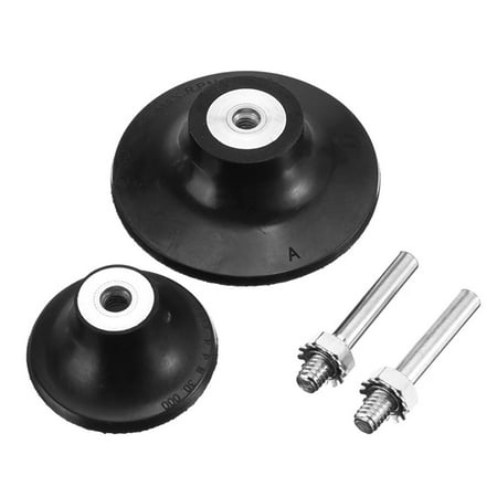 

2 Pcs Disc Pad Holder 2In 3In Quick Change Adapter Rotary Pad Holder 6mm Shank