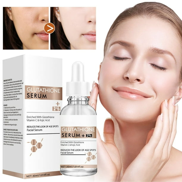 glutathione serum para que sirve Glutathione Serum Glutathione Serum Suitable For Dry Moisturizing And  Firming Serum 24-hour High Moisturizing Compact Shiny 30ml