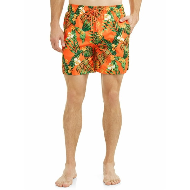 Men's and Big Men's Novelty Swim Shorts