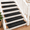 Black-30 x 9.5 inch (Rectangular)-2, variant on Bullnose Carpet Stair Treads Ultra Plush Dark Gray 14