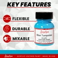 thumbnail image 2 of Angelus® Acrylic Leather Paint, 1 oz., Blue Turquoise, 2 of 9