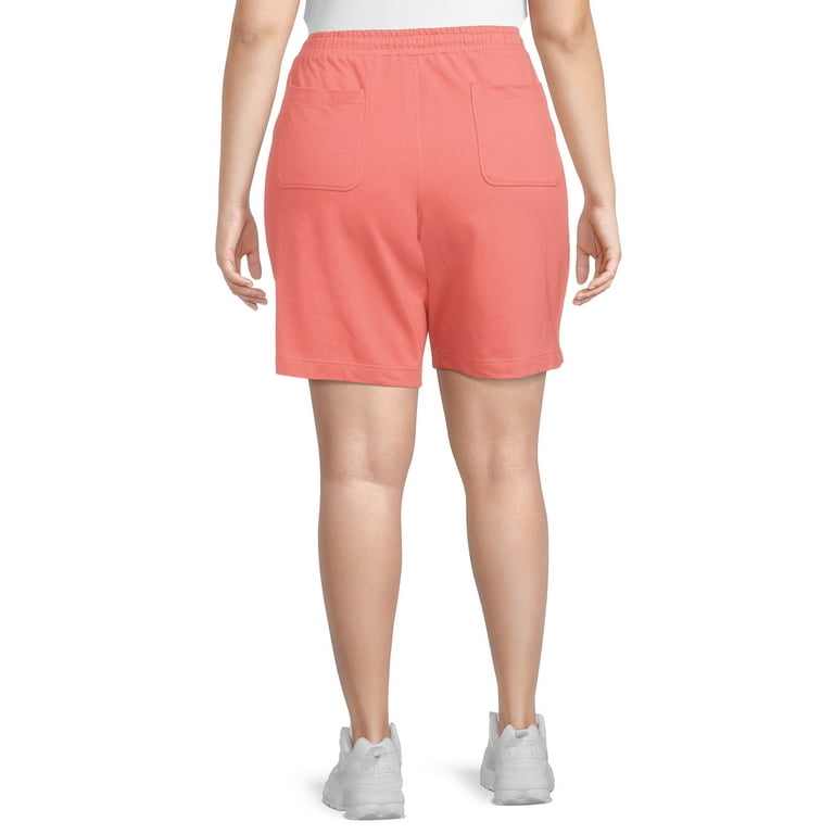 Plus size hotsell knit bermuda shorts