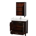 thumbnail image 3 of Wyndham Collection Wcs141436s-Vca-Med Sheffield 36" Free Standing Single Basin Vanity Set, 3 of 7