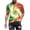 Beige C, variant on Men Clothes Men's T Shirts Short Sleeve Casual Shirts Color Printed Pullover Plus Size T Shirts for Man