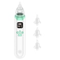 thumbnail image 1 of Aspirador nasal para bebés, succión nasal eléctrica con puntas de silicona para bebés con niveles de función calmante, recargable, portátil para recién nacidos y niños pequeños, 1 of 6