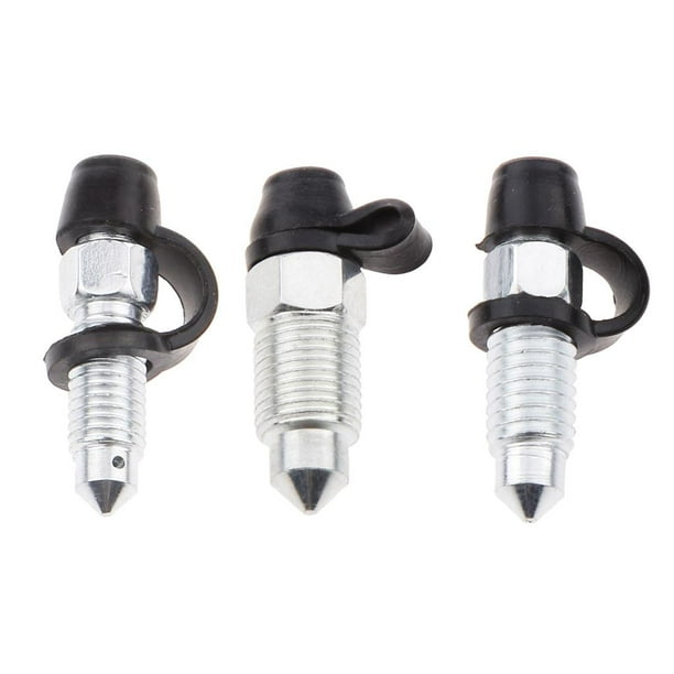 3 X Tornillo De Purga De Acero M8 M10 M7 Para Reacondicionamiento De Motocicleta, Pta Macarena Tornillos de acero