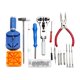thumbnail image 2 of Kit de reparación de 18 piezas Herramienta de pasador de enlace de reloj profesion con estuche de transporte, 2 of 9
