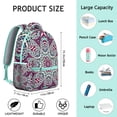 thumbnail image 6 of Mantra Bohemian Roomy Backpack&nbsp;- Extra Spacious School Backpack for High School & University, Waterproof Bookbag, Ideal Gift for Grads, 6 of 6