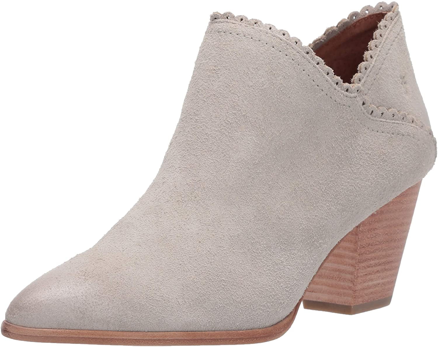 Frye Women's Reed Scallop Shootie Ankle Boot, White Sky, 6 M US ...