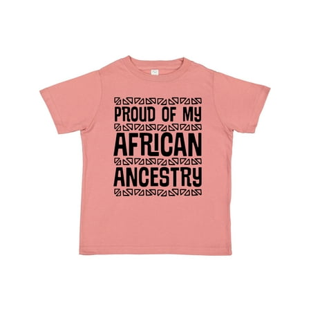 

Inktastic Black History Proud African Ancestry Gift Toddler Boy or Toddler Girl T-Shirt