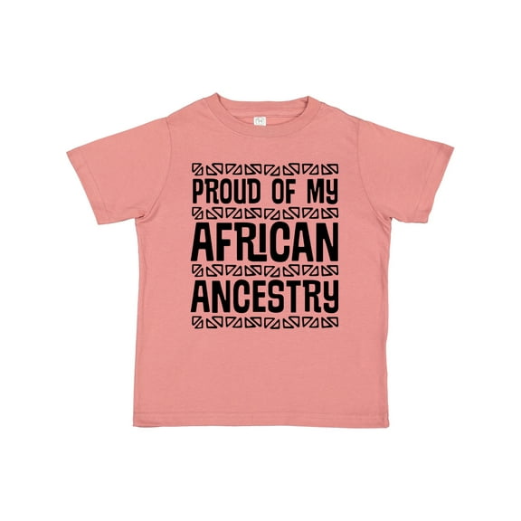 Inktastic Black History Proud African Ancestry Boys or Girls Toddler T-Shirt