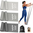 thumbnail image 1 of Bandas de resistencia WALITO 5.9ft Set de 3 niveles para terapia física y pilates, 1 of 5