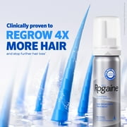 Mens Rogaine 5% Minoxidil Foam Hair Loss Treatment, 1-Month Supply