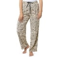 thumbnail image 5 of Fruit of the Loom Women's Beyond Soft Long Sleeve Top & Fleece Bottom Pajama Set, Sizes S-4X, 5 of 6