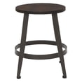 thumbnail image 5 of OFM Core Collection Edge Series 18" Table Height Metal Stool, in Walnut (33918W-WLT), 5 of 10