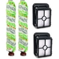 thumbnail image 1 of 2 Multi-Surface Pet Brushes With 2 Crosswave Replacement Filters For Bissell 1713z Crosswave 3-In-1 Wet & Dry Vacuum Cleaner And Crosswave 2225n Pet Pro Accessories, 1 of 6