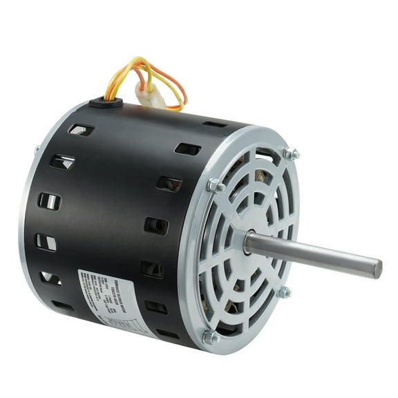 KFFKFF 1/2HP Furnace Blower Motor 208-230V 2.7A 1075RPM 5 Speed ​​48 Frame 1 Phase