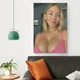 thumbnail image 4 of Sydney Sweeney Hot Girl Sexy Poster (37) Wall Art Poster Scroll Canvas Painting Picture Living Room Decor Home 12x18inch(30x45cm), 4 of 6