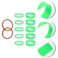 thumbnail image 1 of UPOUART 10 x Silicone Bands Indispensable Accessory for Sublimation Heat Resistant, 1 of 8