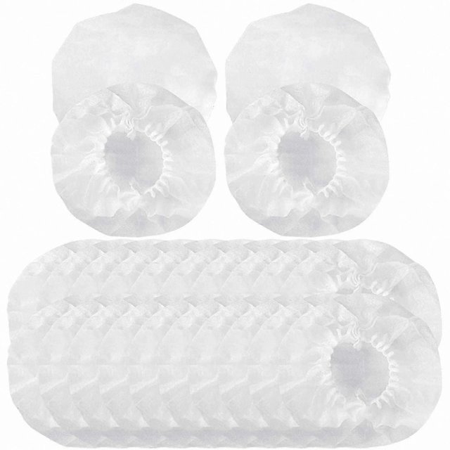100 Pairs Universal Stretchable Headphone Covers for Over-Ear Models Sizes 4.72-inch