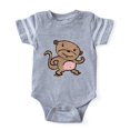 thumbnail image 1 of CafePress - Monkey Dancing - Cute Infant Baby Football Bodysuit, 1 of 1