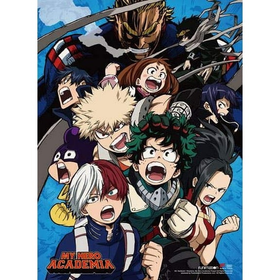Great Eastern My Hero Academia - S2 Group 1 Wall Scroll